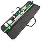 Kit de nettoyage de vitres UNGER ErgoTec avec raclette, lavette et manche pour un nettoyage efficace des surfaces vitrées.
