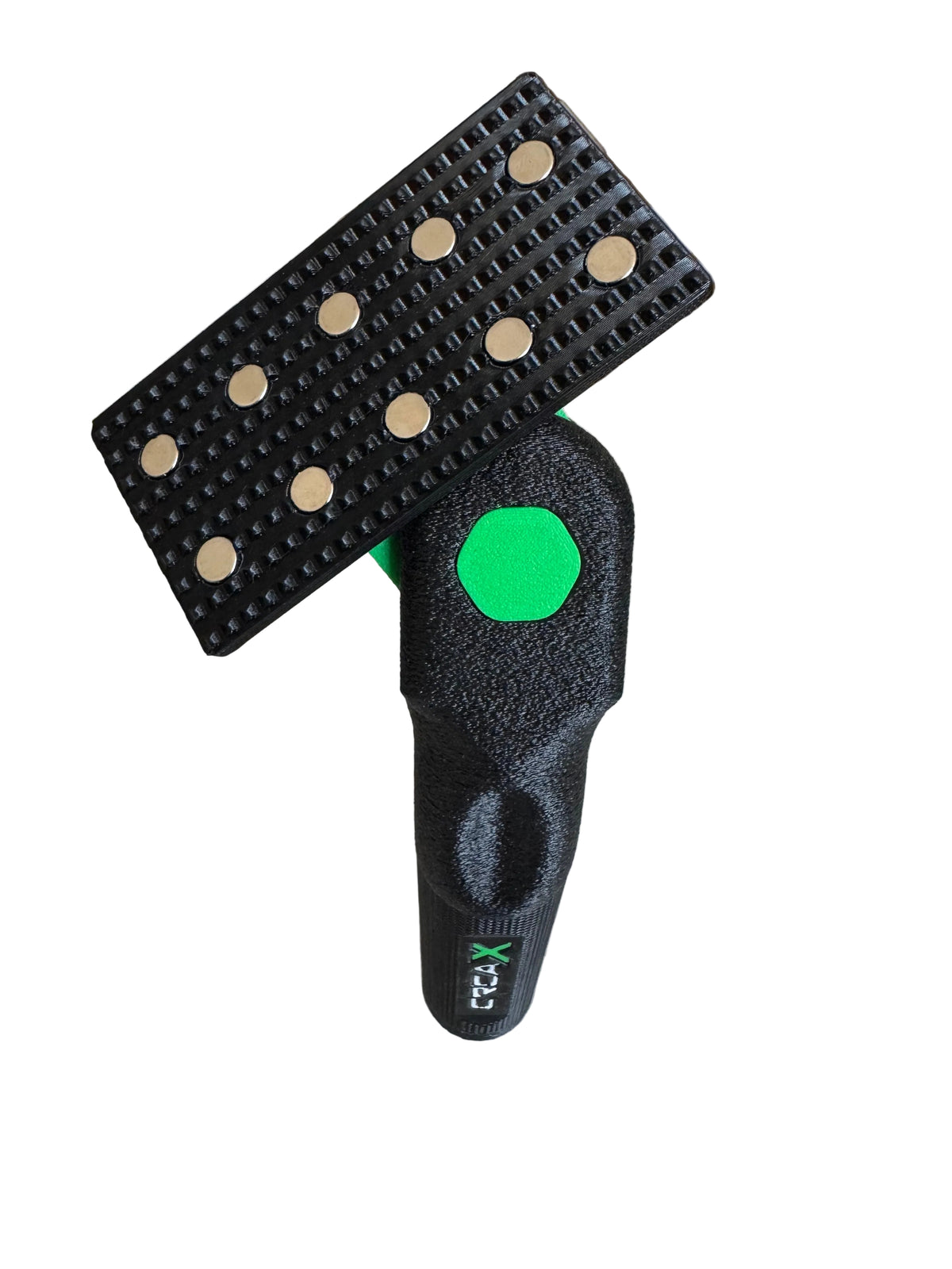 ORCA X Steel Pad Aimanté – Support laine d’acier avec manche universel