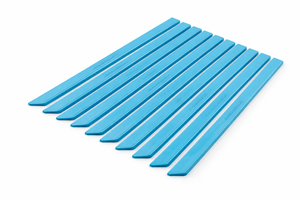 Caoutchoucs Liquidator MOERMAN NXT-R, modèles 27014, 25871, 25873, 25874, en plastique noir pour réparation ou maintenance.