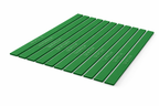 Caoutchoucs verts UNGER pour raclette RR25G, RR35G, RR45G, RR55G, 60RR25G, 60RR35G, 60RR45G, vue de face