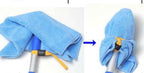 Bandes de renforcement TAKAKI PoleMan pour barre de pole dance, en caoutchouc noir avec logo blanc, pour entraînement et stabilité