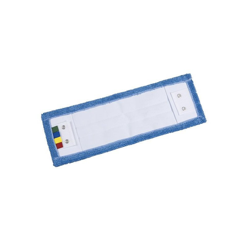 Frange universelle (poche et languette) microfibre L.40cm col. Bleu - 1PC - MyCleanerShop