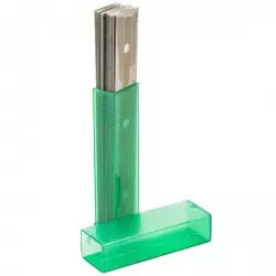Lames pour grattoir à vitres UNGER TX100, EG100, TM102, résistance et précision pour nettoyage efficace des surfaces vitrées.