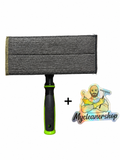 Pad en laine d’acier inoxydable MyCleanerShop avec sticker holographique, résistant à la rouille, pour nettoyage efficace.