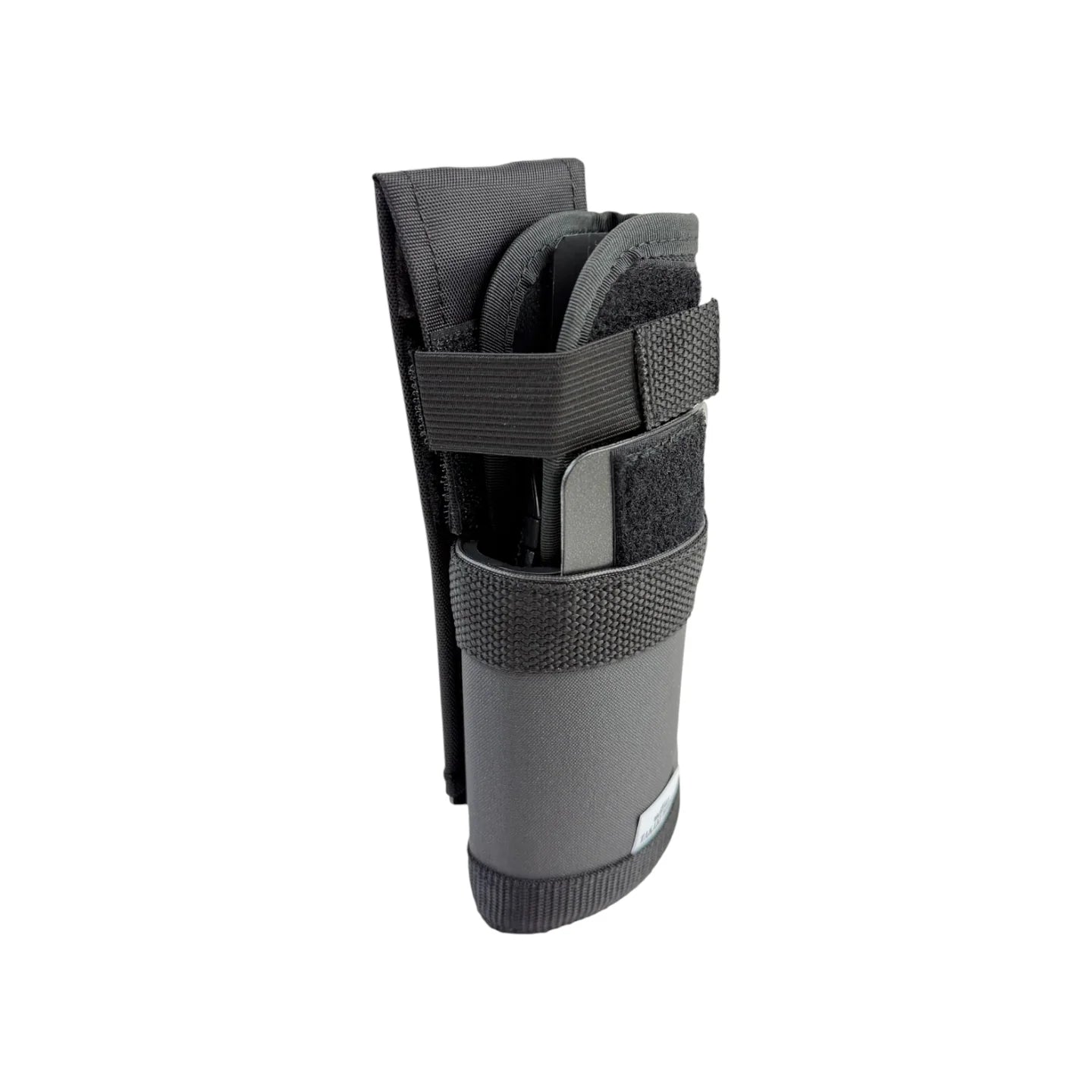 Holster à grattoir Takaki pour outils de sculpture ou de menuiserie, fabriqué par Takaki, avec compartiments pour outils.
