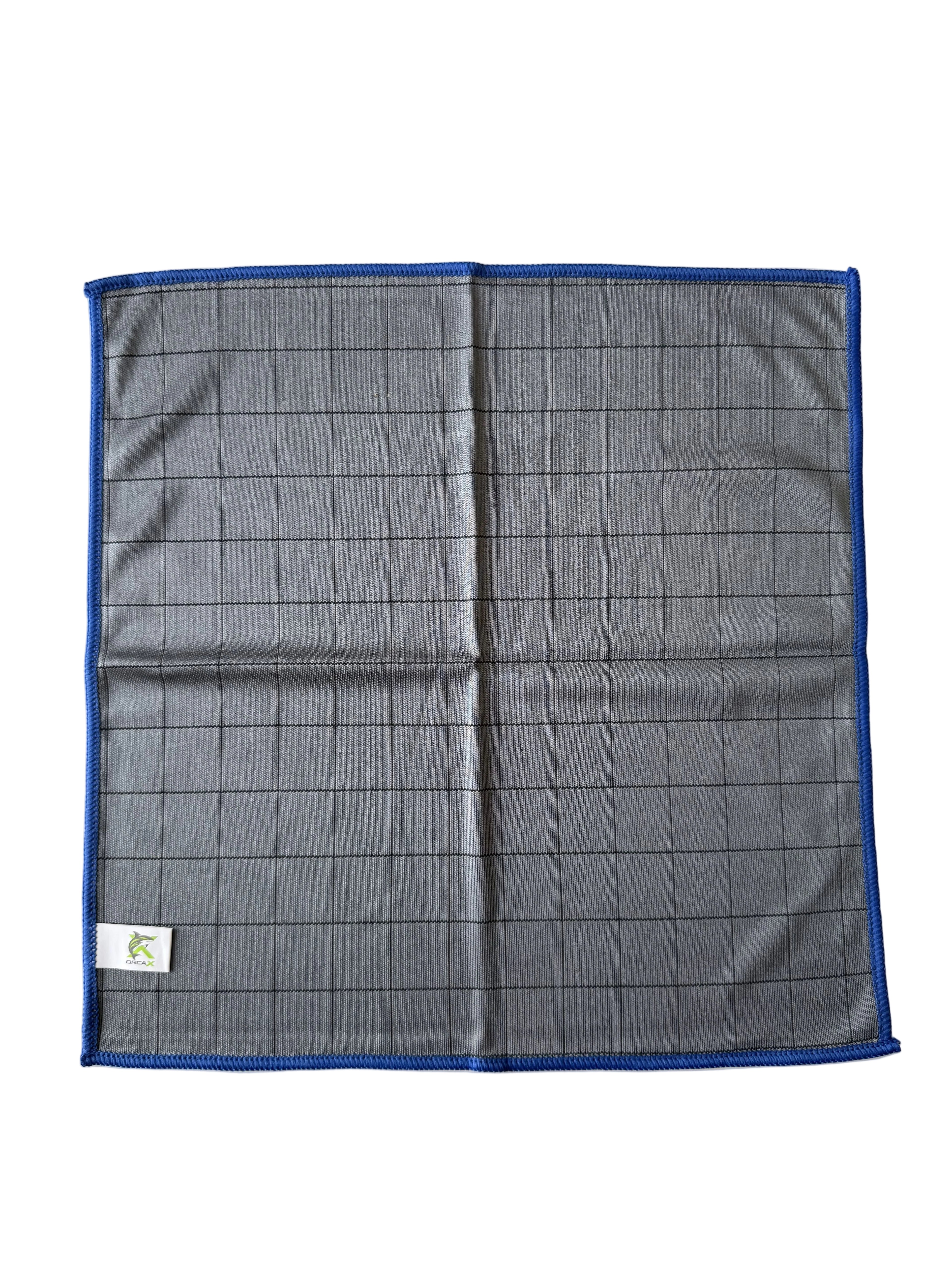 Serviette en microfibre en carbone ORCA X 38x38cm, ultra premium, idéale pour le nettoyage et l'entretien de voiture.