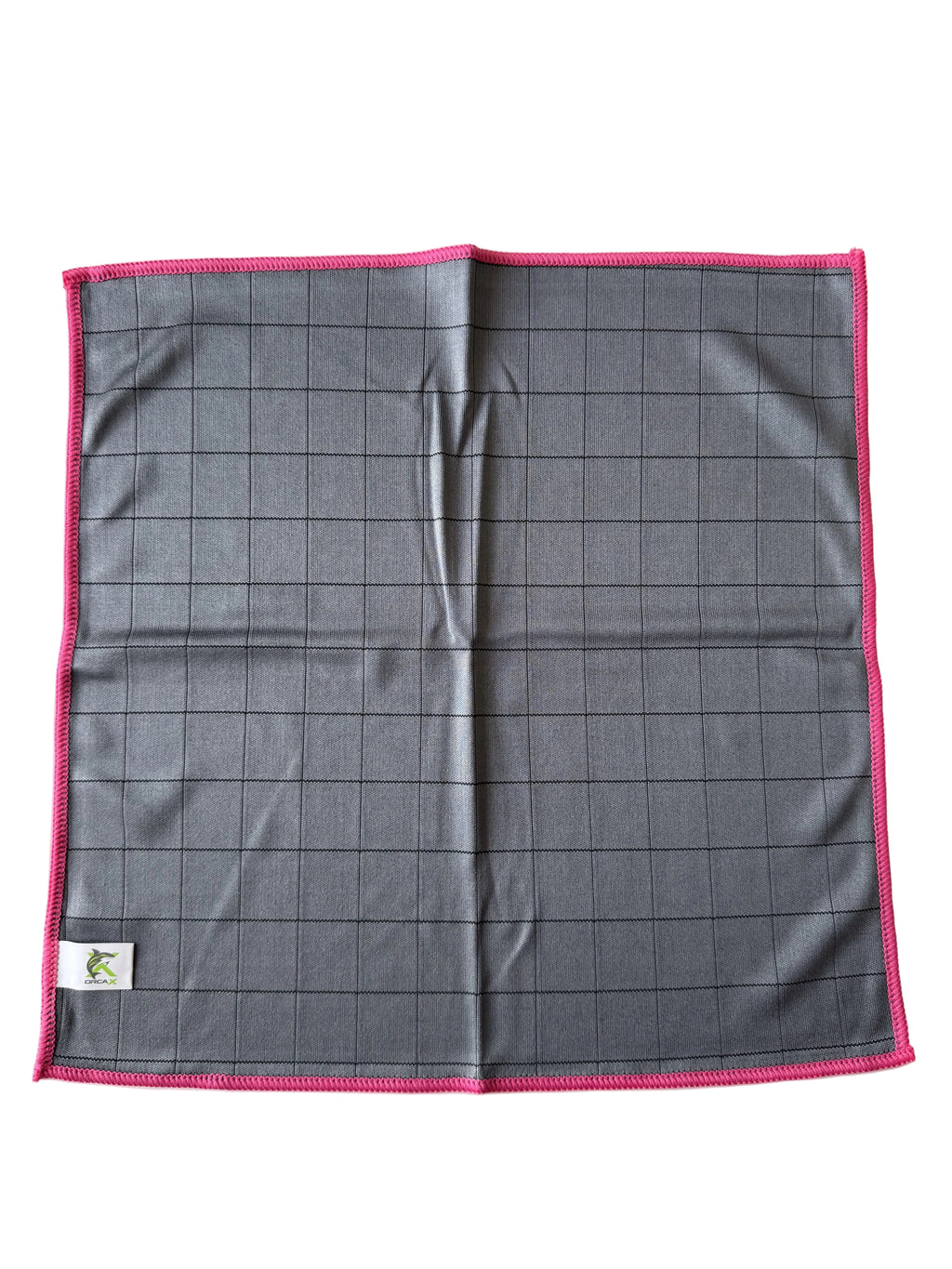 Tapis en microfibre carbone ORCA X de 38x38cm, ultra premium, pour nettoyage de voiture, avec texture douce et résistante.