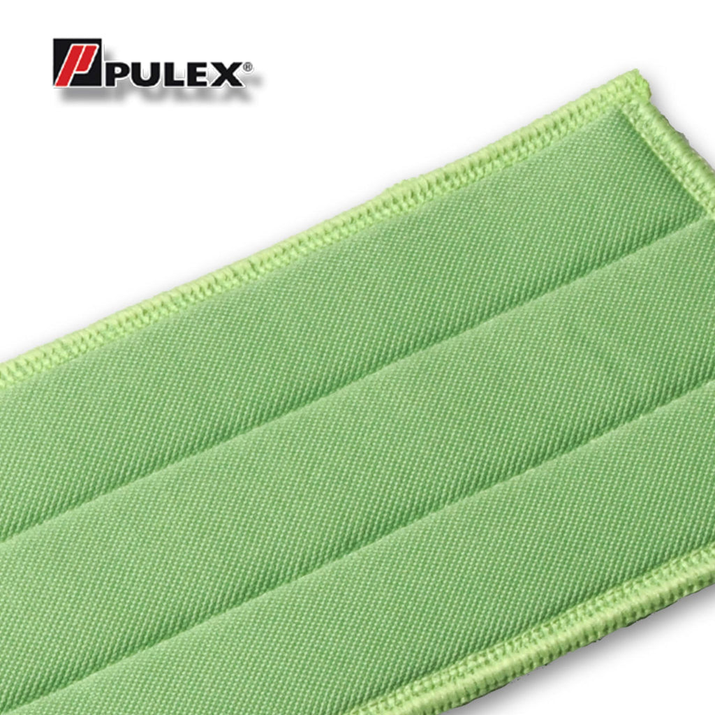 Frange lave-vitres microfibres 24 cm Glass Mop Velcro système Cleano - MyCleanerShop