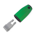 Vis de serrage pour perche UNGER OptiLoc, compatible 25 mm ou 29 mm, en métal robuste pour fixation sécurisée.