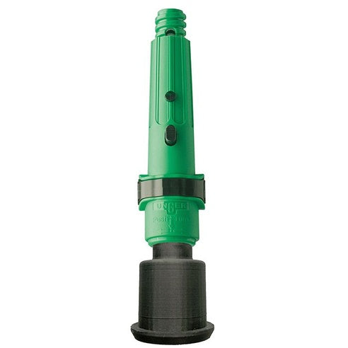 Adaptateur UNGER nLITE pour outil de nettoyage avec filetage en plastique, compatible avec les outils classiques de nettoyage.
