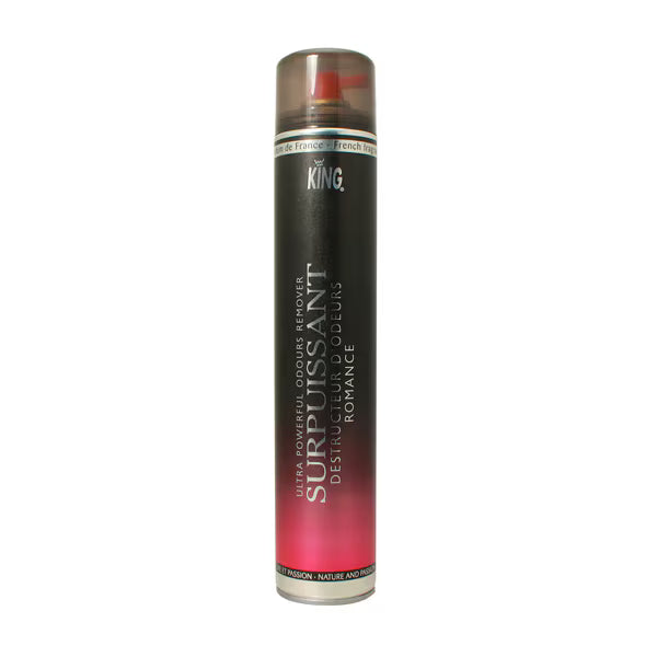 Destructeur d'odeurs Sico KING, flacon de 750ml, concentré pour éliminer efficacement les mauvaises odeurs.