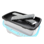 Couvercle pour seau laveur de vitres MOERMAN 22L, en plastique, adapté pour nettoyage et lavage de vitres.