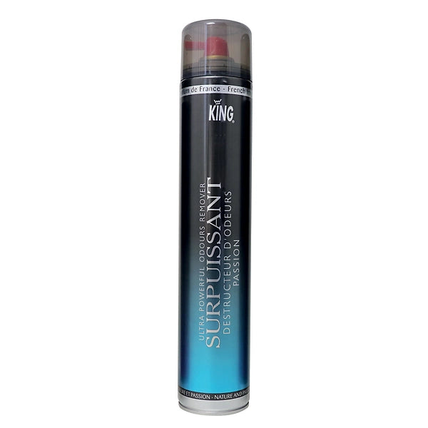 Destructeur d'odeurs surpuissant KING Sico, parfum Passion, flacon de 750 ml, élimine efficacement les mauvaises odeurs.