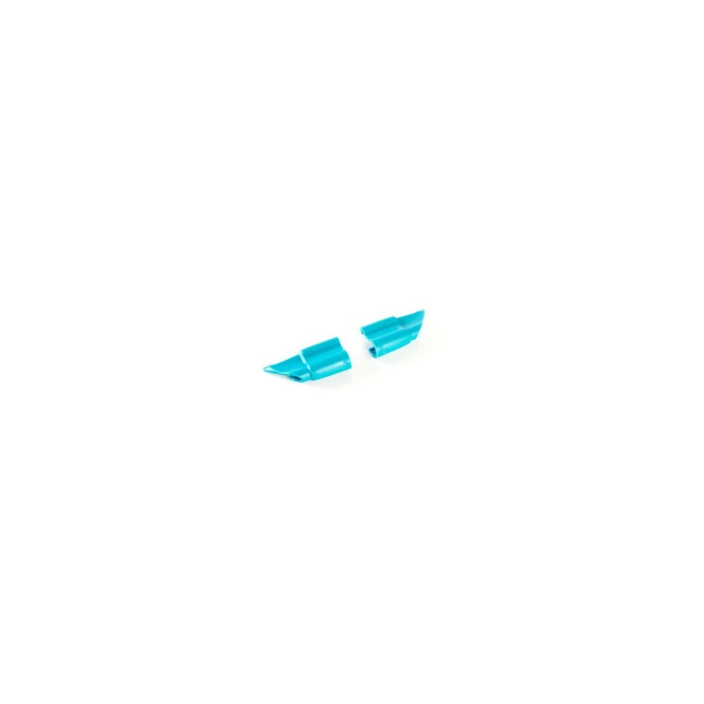 Embouts bleus pour barrette Liquidator 3.0 de MOERMAN, accessoires de coiffure professionnels.