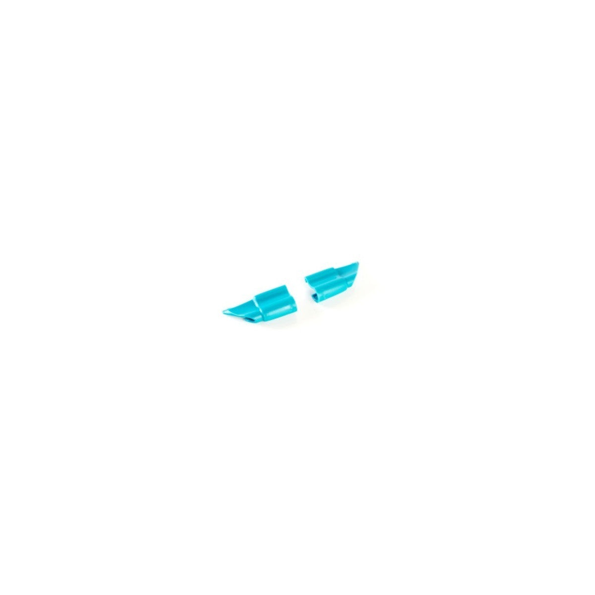 Embouts bleus pour barrette Liquidator 3.0 de MOERMAN, accessoires de coiffure professionnels.