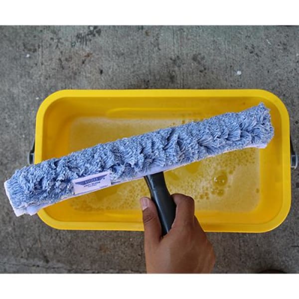 ETTORE Seau laveur de vitres Jaune 10 Litres - Compact et léger - MyCleanerShop