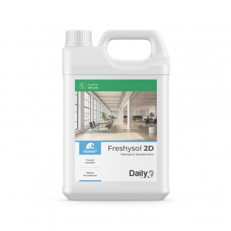 Détergent désodorisant FRESHYSOL 2D DAILYK START -Bidon 5L