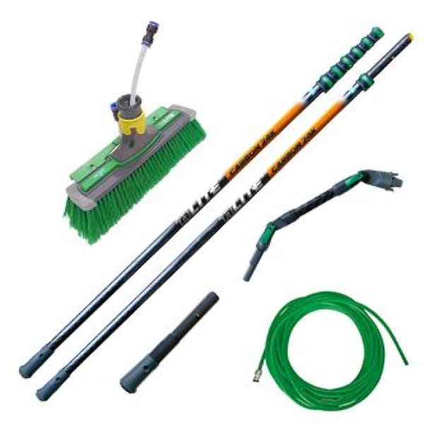 UNGER matériel eau pure Kit complet HydroPower Ultra - Kit Carbone 24K 11.90m - MyCleanerShop