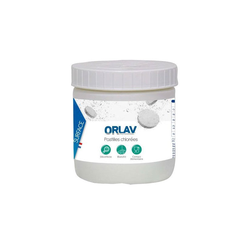 Javel en pastilles chlorées - Boîte de 150 (500g) - MyCleanerShop