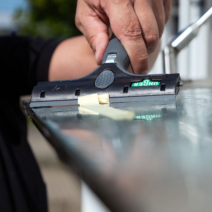 UNGER  Lames en plastique pour grattoir, largeur 15 cm