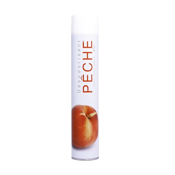 Désodorisant Sico KING pêche de 750 ml avec vaporisateur, parfum fruité et rafraîchissant pour la maison.