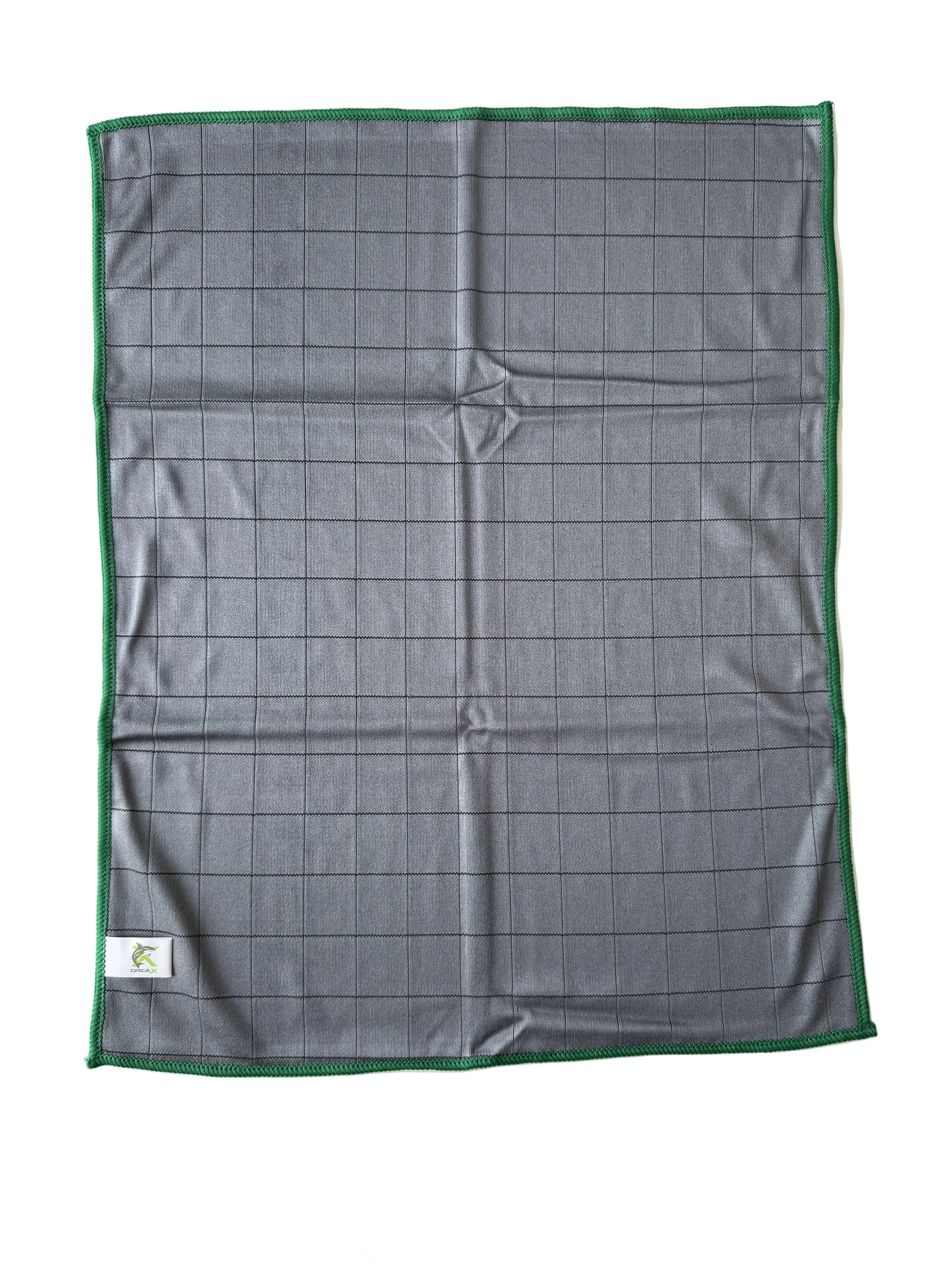 Tapis en microfibre de carbone ORCA X 60x80cm, ultra premium, pour voiture, douceur et absorption pour nettoyage.