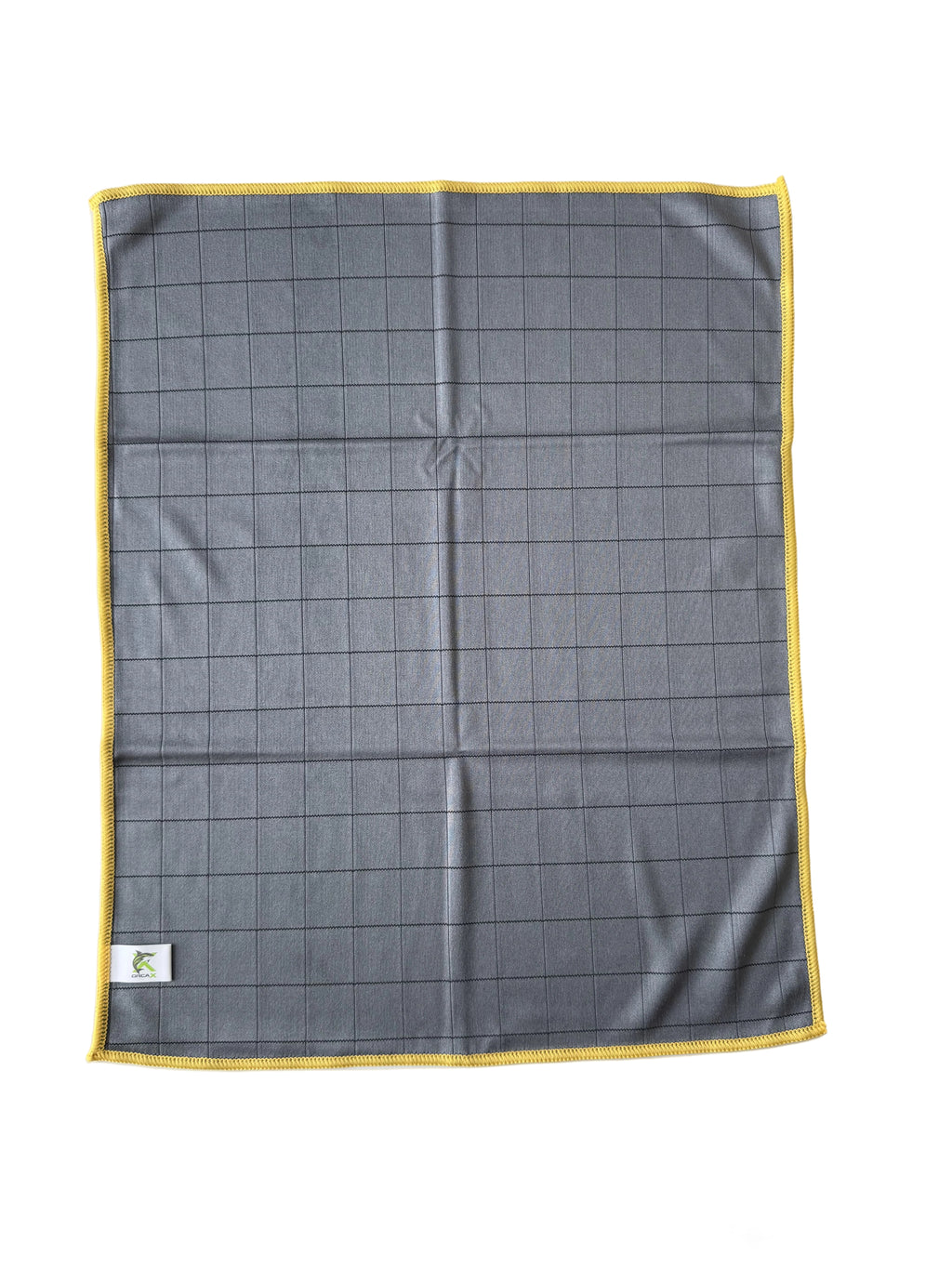 Tissu microfibre en carbone ORCA X de 60x80cm, finition ultra premium pour nettoyage et detailing de voiture.