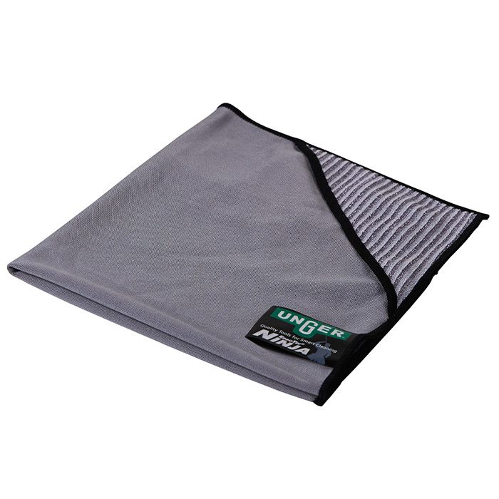 UNGER Chiffon microfibre professionnel MicroWipe Ergotec Ninja – Nettoyage vitres avec perche - MyCleanerShop