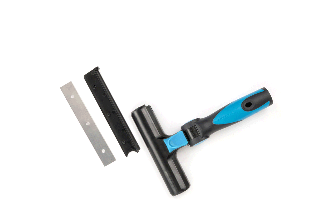 MOERMAN Sharkblade – Grattoir vitres professionnel 15 cm ergonomique à angles réglables - MyCleanerShop